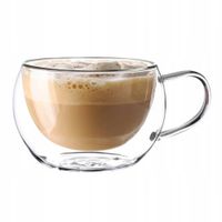 Filiżanki do kawy szklanki termiczne Altom Design Andrea 300 ml zestaw 4szt