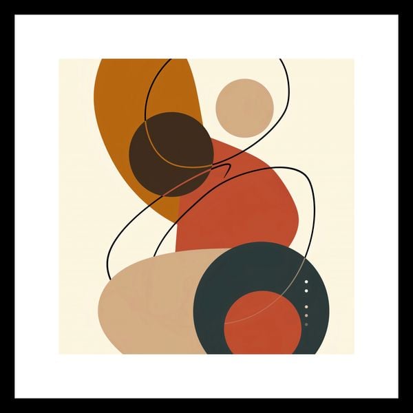 Plakat 20x20cm Geometria Harmonii zdjęcie 3