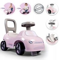 SMOBY JEŹDZIK RIDE-ON RÓŻOWY PCHACZ Z KLAKSONEM SAMOCHÓD AUTO POJAZD 10M+