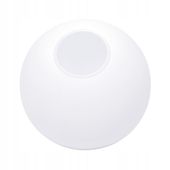 Klosz SZKLANY do lamp na E27 KULA szklana pełna biała 14cm