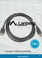 PRZEDŁUŻKA PORTU USB PRZEDŁUŻACZ A / A M/F 1,8m HQ