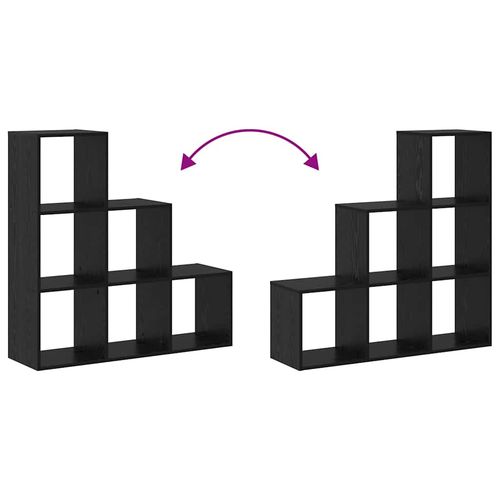 Szafka na książki Czarny dąb 99 x 29 x 99 cm na Arena.pl