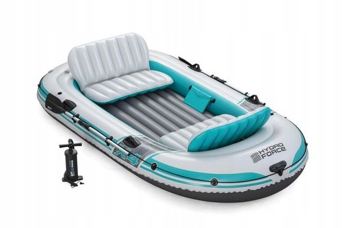 Ponton Elite 4 os. Bestway Pompka + Wiosła 65158 MODEL 2025 na Arena.pl