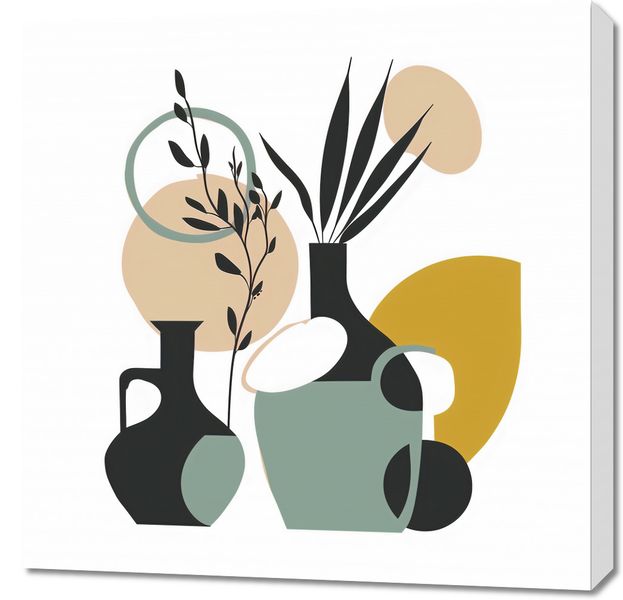 Obraz 70x70cm Modernistyczna Kompozycja zdjęcie 1
