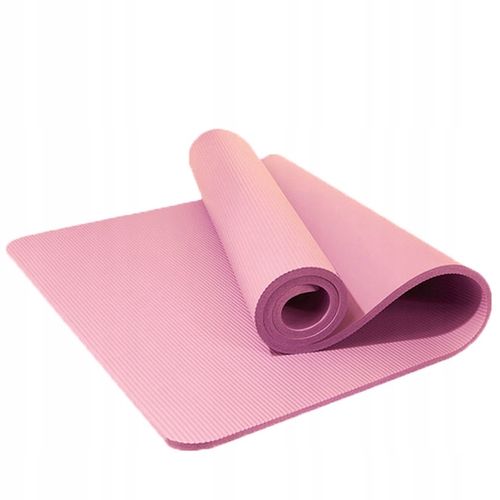 Mata do jogi 185x61x1cm Gruby czarny na Arena.pl