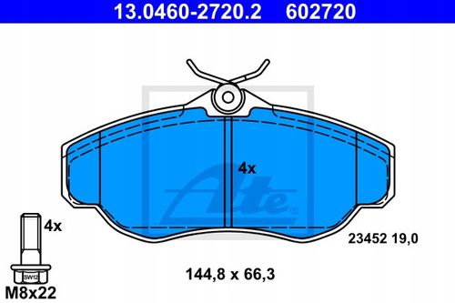 TARCZA HAM PRZOD 298X25 V ATE na Arena.pl