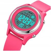 Zegarek damski elektroniczny pasek czytelna tarcza wiele funkcji