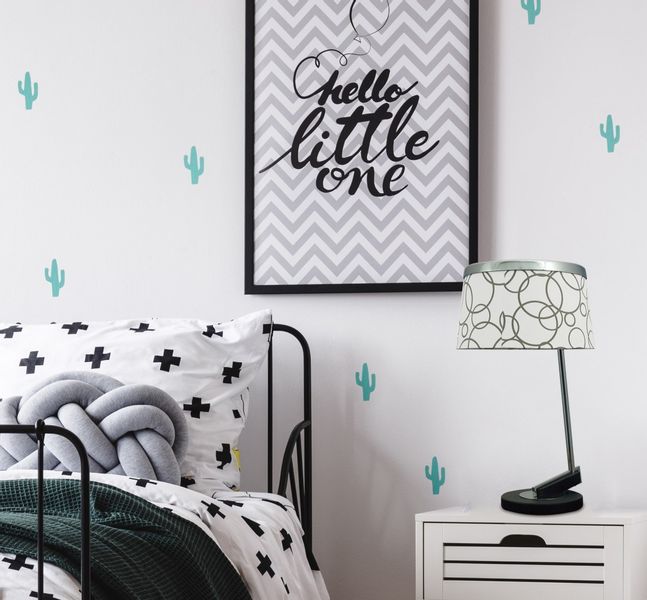 Impresja lampka 1*60W E27 biała chrom zdjęcie 3