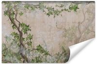 Fototapeta Do Jadalni DRZEWA Liście Abstrakcja Mur Beton 400cm x 280cm