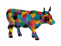 CowParade North Carolina 2012, Heartstanding Cow, autor: Steven Ray Miller