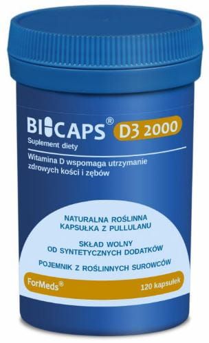BICAPS D3 2000 120 Kapsułek zdjęcie 1