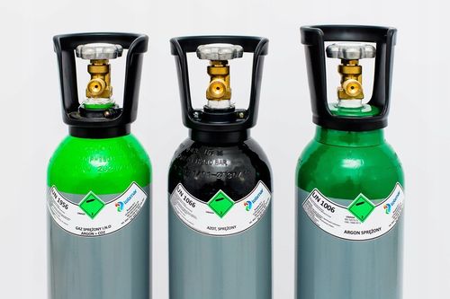 NOWA Pełna Butla AZOT, TLEN, ARGON LUB MIESZANKA (AR+CO2) 8L PEŁNA` na Arena.pl