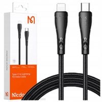 mcdodo kabel usb-c lightning szybkie ładowanie 36w 1m do iphone 11 12 13 14