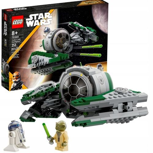 LEGO 75360 STAR WARS Statek Myśliwiec JEDI YODA na Arena.pl
