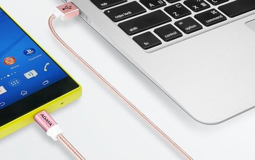 ADATA kabel USB type-A , charge and sync data on Android, różowe złoto na Arena.pl