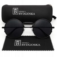 Okulary Przeciwsłoneczne Męskie Polaryzacyjne Lenonki Filtr UV400 Etui