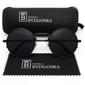 Okulary Przeciwsłoneczne Męskie Polaryzacyjne Lenonki Filtr UV400 Etui