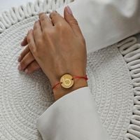 Bransoletka miedziana męska magnetyczna BANGLA regulowana grawer BLINGART