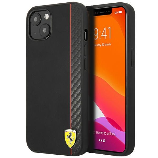Etui Ferrari do iPhone 13 mini, Czarny zdjęcie 1