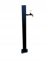 Kran słupek ogrodowy YaPko Czarny 3/4"Komplet