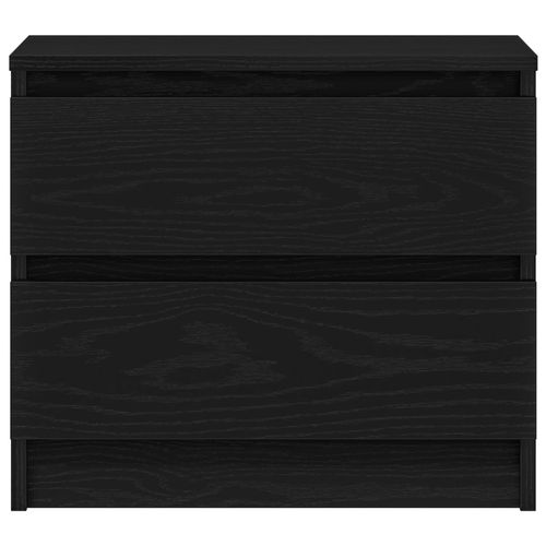 Nocna szafka  Czarny Dąb 50x40x43,5 cm z drewna inżynieryjnego na Arena.pl