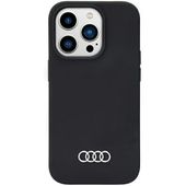 Audi Silicone Case iPhone 14 Pro Max 6.7" czarny/black hardcase