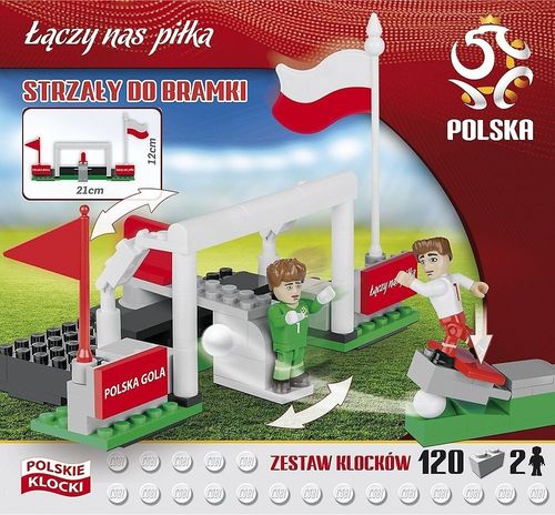 Cobi Klocki PZPN 120 elementów Strzały do bramki na Arena.pl