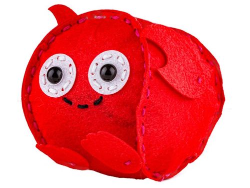 KOLOROWY ZESTAW KREATYWNYCH WYSZYWANEK DO SZYCIA MASKOTEK na Arena.pl