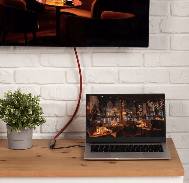 REAGLE Kabel przewód DisplayPort 1.4 DP 4K 165Hz 2k 240Hz 1,5M Display Port zdjęcie 3