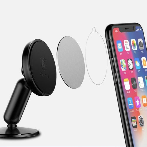 BASEUS BULLET DASHBOARD MAGNETIC CAR MOUNT HOLDER BLACK na Arena.pl