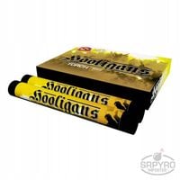 Żółta flara meczowa raca na draskę HOOLIGANS CLE7305 SRpyro 60sek 5szt