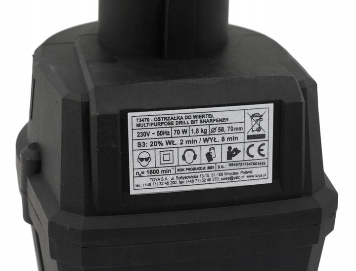 OSTRZAŁKA DO WIERTEŁ 3-16 MM ADAPTER 2X KAMIEŃ zdjęcie 15