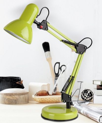Stojąca LAMPA stołowa SAMSON 4178 Rabalux metalowa LAMPKA biurkowa regulowany reflektorek loftowy zielony na Arena.pl