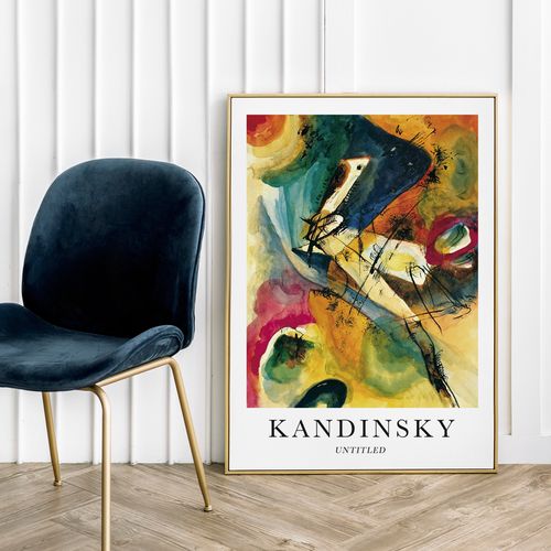 Plakat Kandinsky abstrakcja 40x50 cm na Arena.pl