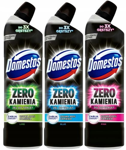 zestaw 3x 750ml domestos zero kamienia na Arena.pl