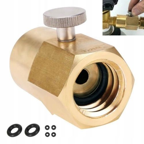 PRZETOCZKA Z GWINTAMI do SODASTREAM CO2 ADAPTER TR21-4 na Arena.pl