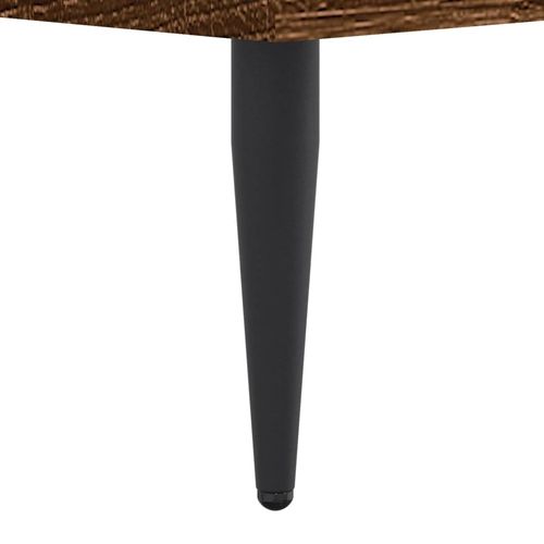 Łóżko bez materaca, brązowy dąb, 140x190 cm na Arena.pl