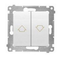 Simon54 Łącznik żaluzjowy zwierny DZP1.01/11 biały