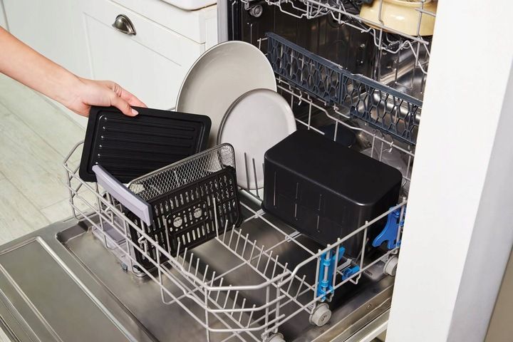 DUŻA Frytkownica Beztłuszczowa Air Fryer Frytownica Dwukomorowa zdjęcie 2