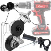 ADAPTER DO CIĘCIA BLACHY NA WKRĘTARKĘ WIERTARKĘ PRZYSTAWKA NOŻYCE