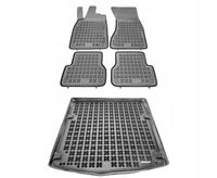 Audi A6 C7 sedan zestaw gumowe dywaniki i mata