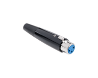 WTY0050 Wtyk mikrofonowy zensk.black CK3544