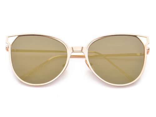 Lustrzane okulary CAT EYE na Arena.pl