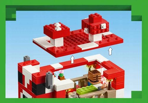 21270 - LEGO Minecraft - Dom grzybowej krowy na Arena.pl