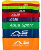 AQUA-SPORT ZESTAW 9 GUM POWERSTRECH SUPERBAND 2080mm RESISTANCE 3-399kg