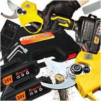 SEKATOR AKUMULATOROWY ELEKTRYCZNY NOŻYCE SEKATOR OGRODOWY MOCNY 2x 24V