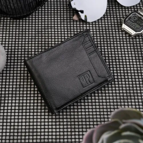 portfel skórzany czarny na Arena.pl