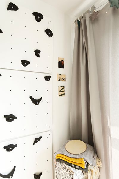 ścianka wspinaczkowa biała zdjęcie 3