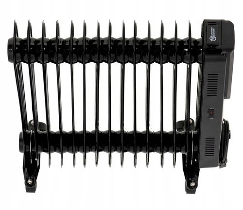 Grzejnik Olejowy LED z pilotem 11 żeberek Olejak 2500W Czarny Camry na Arena.pl