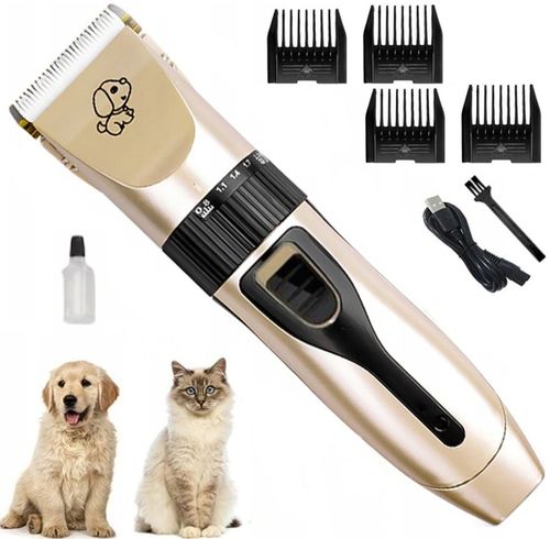 MASZYNKA DO STRZYŻENIA PSÓW PSA KOTÓW ZWIERZĄT ZESTAW 12 MOCNA BATERIA na Arena.pl
